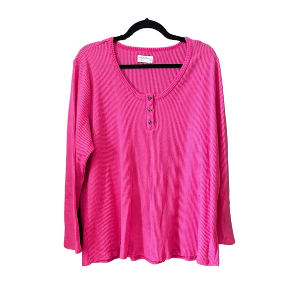 Maurices Other - Maurice’s Sleep Top - Pink - Size 1X